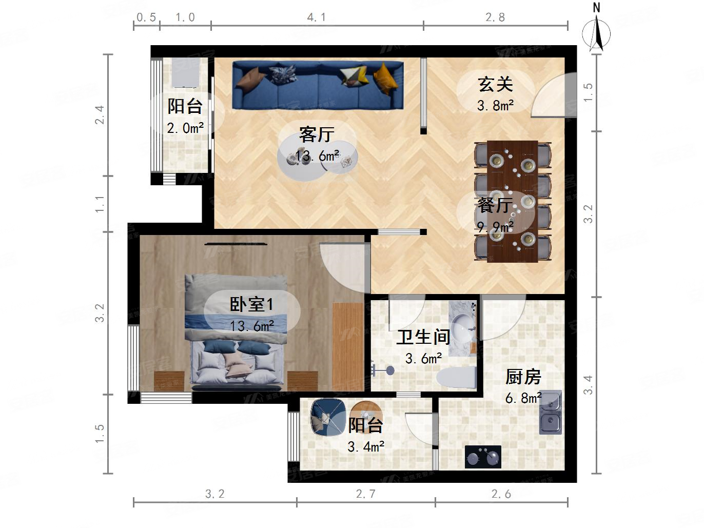 远中风华园公寓住宅
