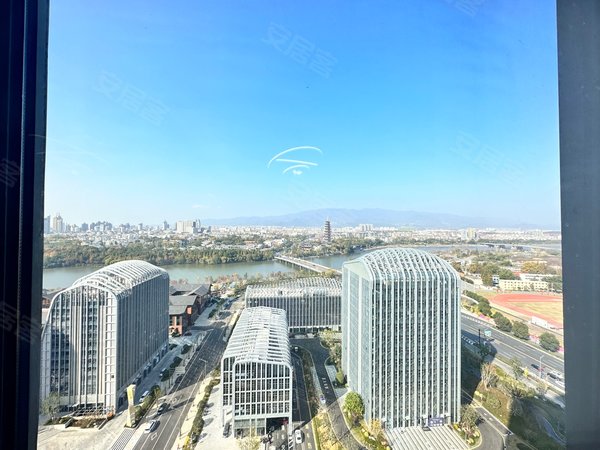 金华金东多湖富力三江都荟舒适单间 江景房 豪华装修 出租房源真实