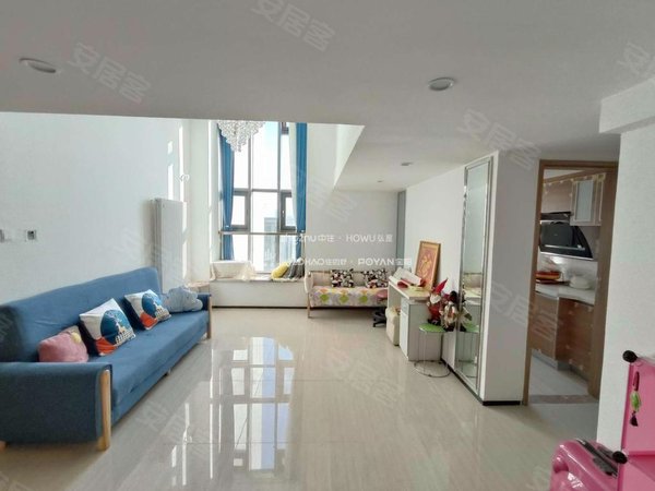 济南历城王舍人恒大城(商住楼)复式公寓 拎包入住 次新小区 临近地铁