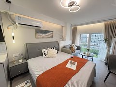 重庆北碚蔡家蔡家两江明居旁爱琴海4期温馨单配拎包入住出租房源真实图片