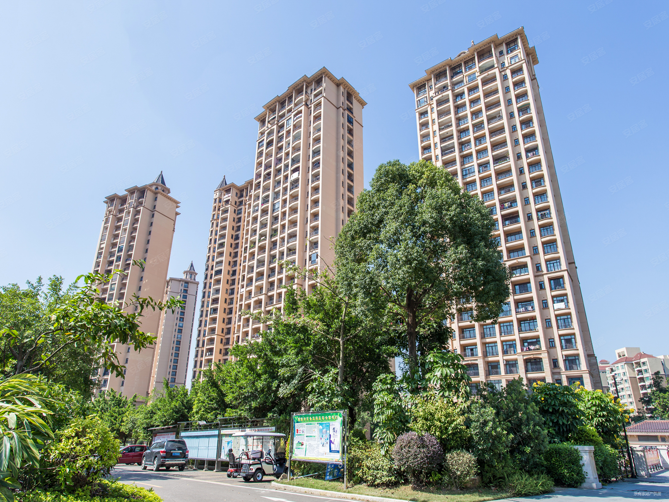 凯茵新城梵登高端小区豪华装修大三房楼层好视野景观好