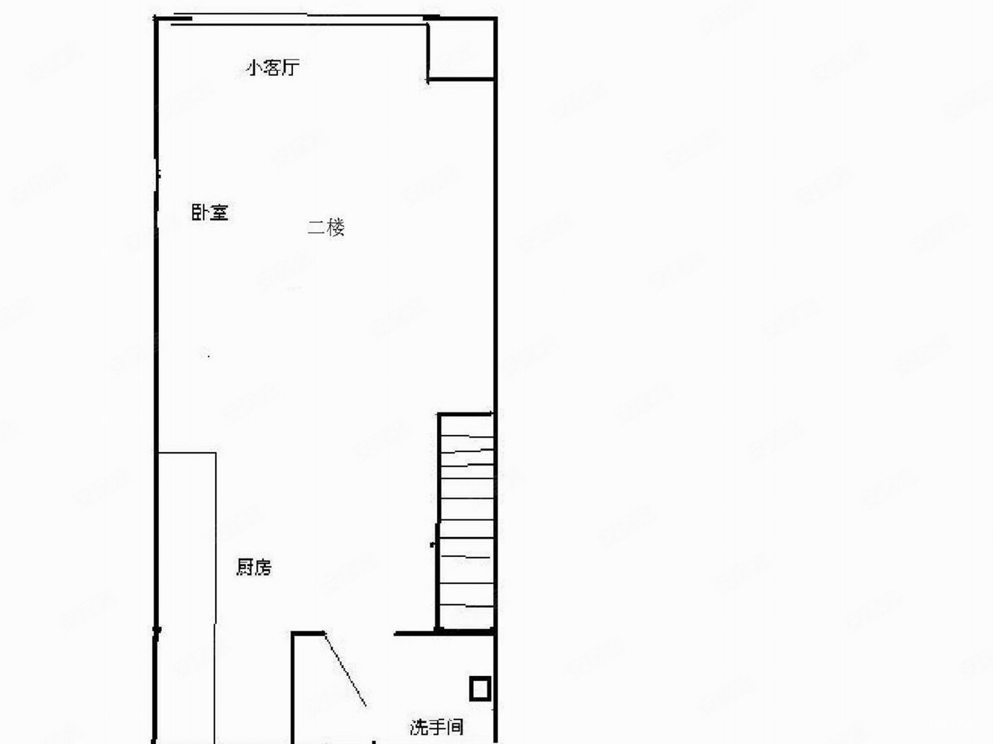 九龙坡华宇时代星空2室2厅2卫32㎡南北38.8万