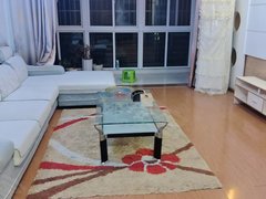 射阳射阳城西后羿公园出租，文泽康城，车库上一楼，两室两厅，950月出租房源真实图片