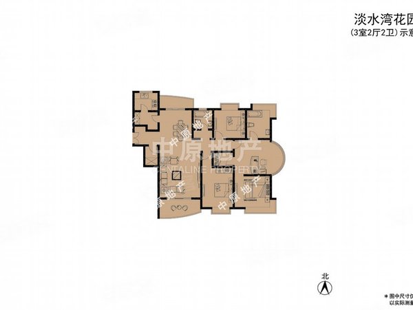 【多图】淡水湾花园(一期),新天地租房,繁华地段,采光充足,环境优美