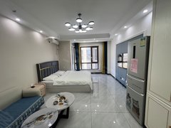 哈尔滨南岗哈西哈西 万达公寓 一室一厅双床 可月租 押一付一 楼下地铁出租房源真实图片