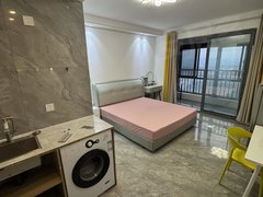 苏州工业园胜浦星胜客吴淞新村旁嘉怡广场 精装公寓一室一厅 可短租可优租出租房源真实图片