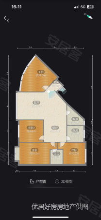 金山苑4室2厅2卫129㎡南北36万