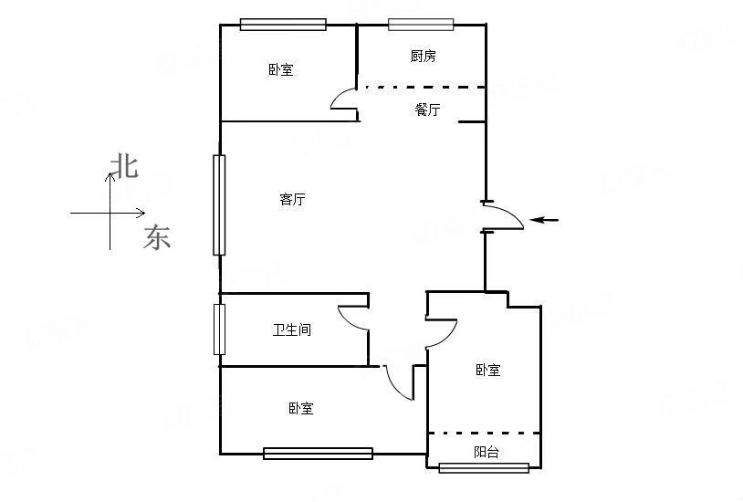 春景花园户型图图片