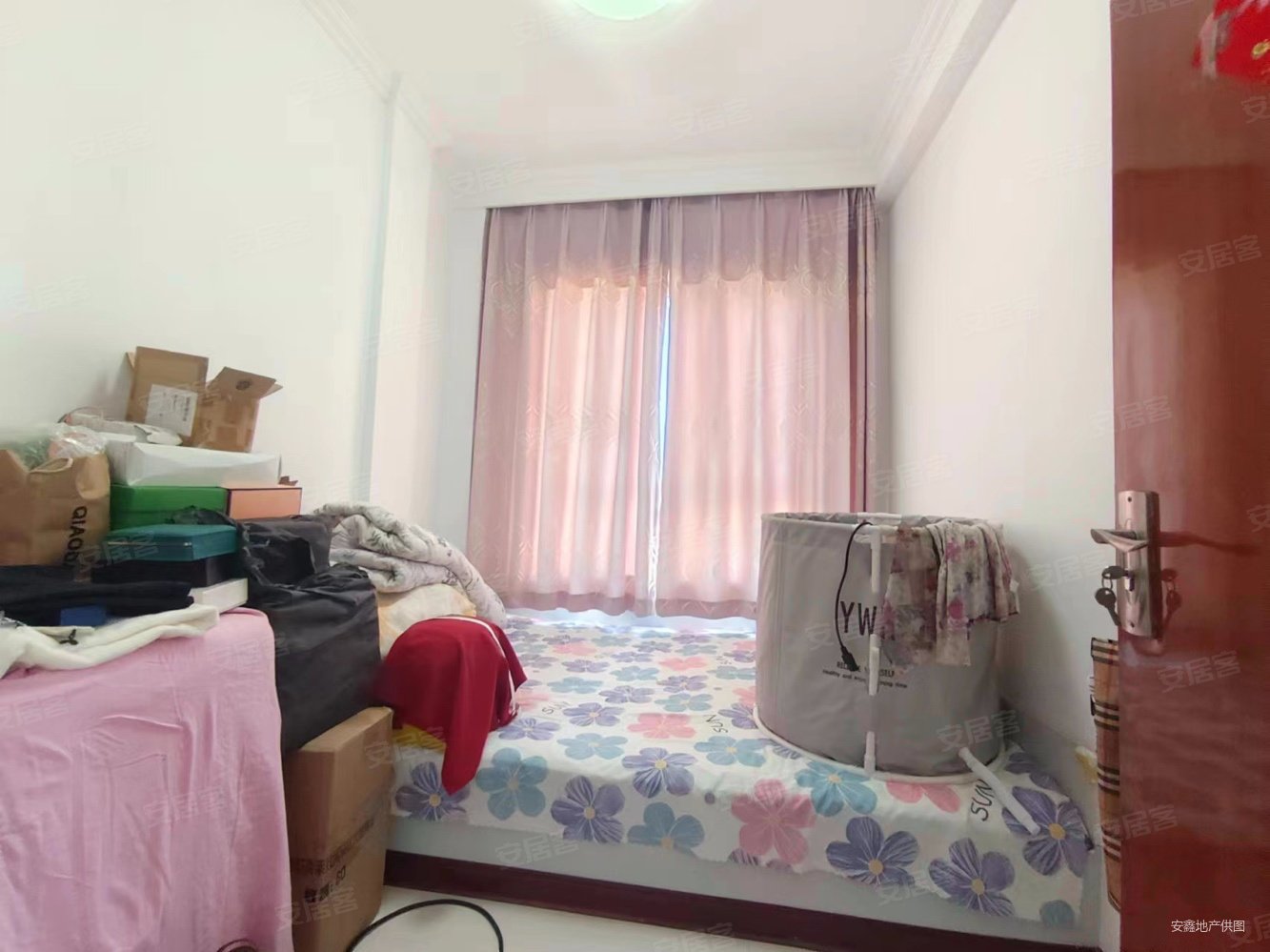 南北两室一厅精装地热地铁房近 北站 电梯中层 大集附近,鹏辉新天居