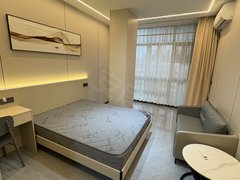 深圳龙岗南联龙岗中心城 龙城万科里 南联摩尔城独栋公寓精装修落地窗大单间出租房源真实图片