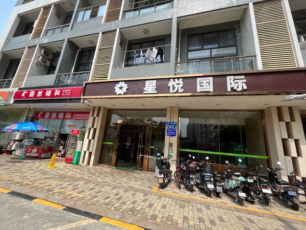 广州番禺市桥富宾星悦国际(商住楼)富宾星悦国际 电梯房 单边位置采光