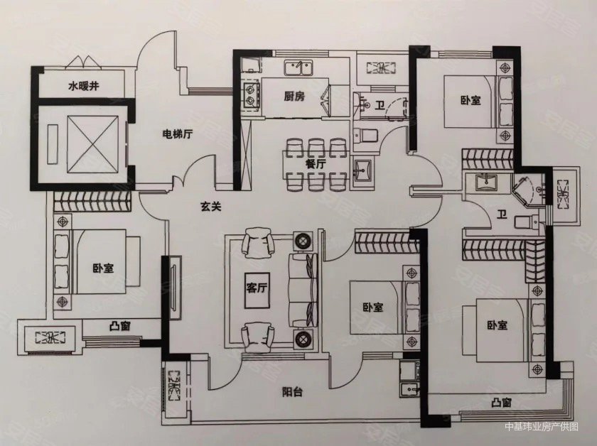天悦华府 一梯一户 小高层 双地铁 石油大学旁