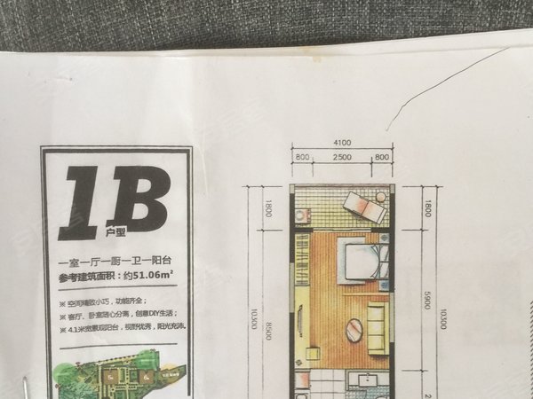 【多图】馨逸雅筑,巫家坝租房,馨逸雅筑 标准1室1