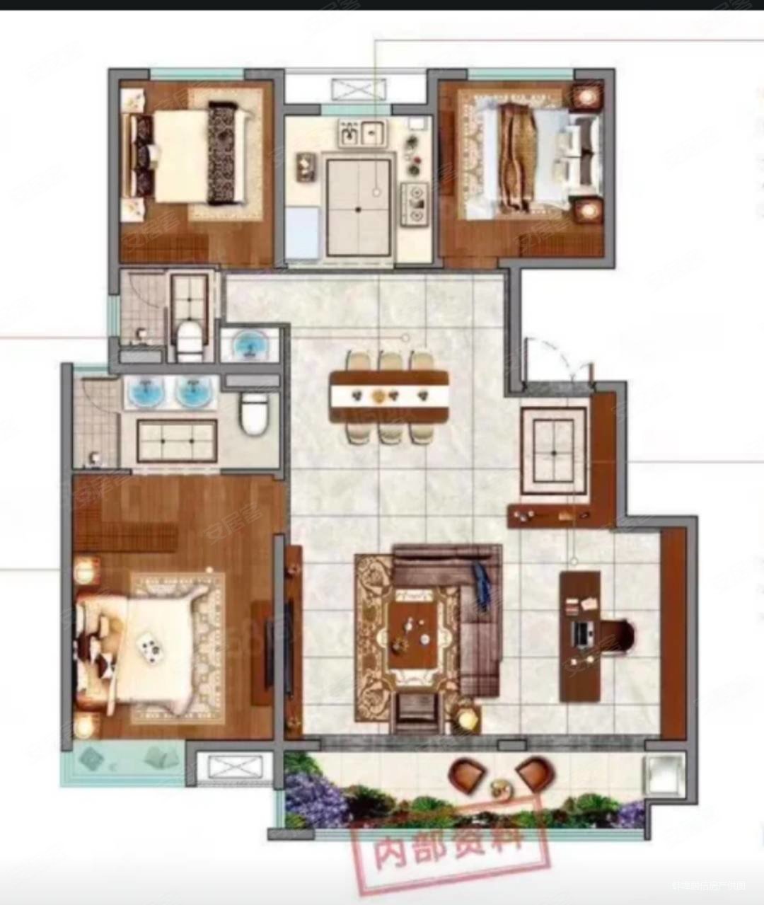 阳光城麓山悦4室2厅2卫130㎡南175.8万