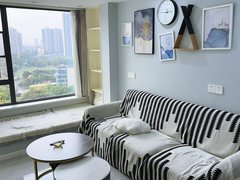 武汉江岸后湖华宇旭辉星空，正地铁口， 精装修 电梯房出租房源真实图片