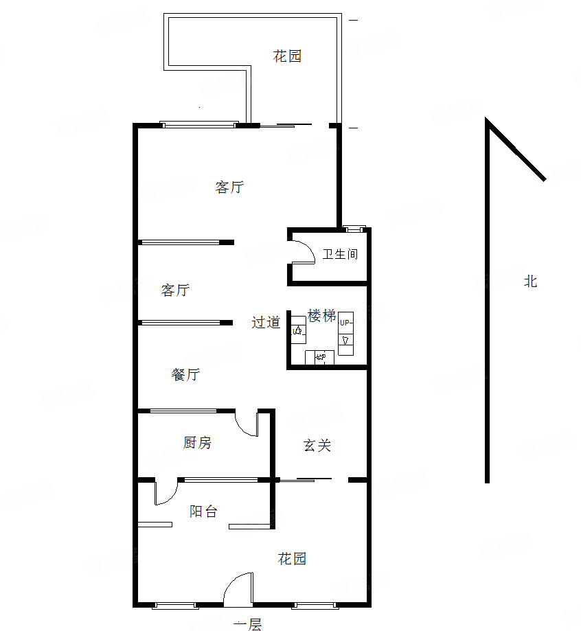 华发新城五期(彩云河畔别墅)6室4厅6卫345.33㎡南1050万