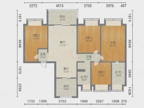 上海嘉定南翔融信海纳印象融信海纳印象~4居室~中楼层~电梯房~交通