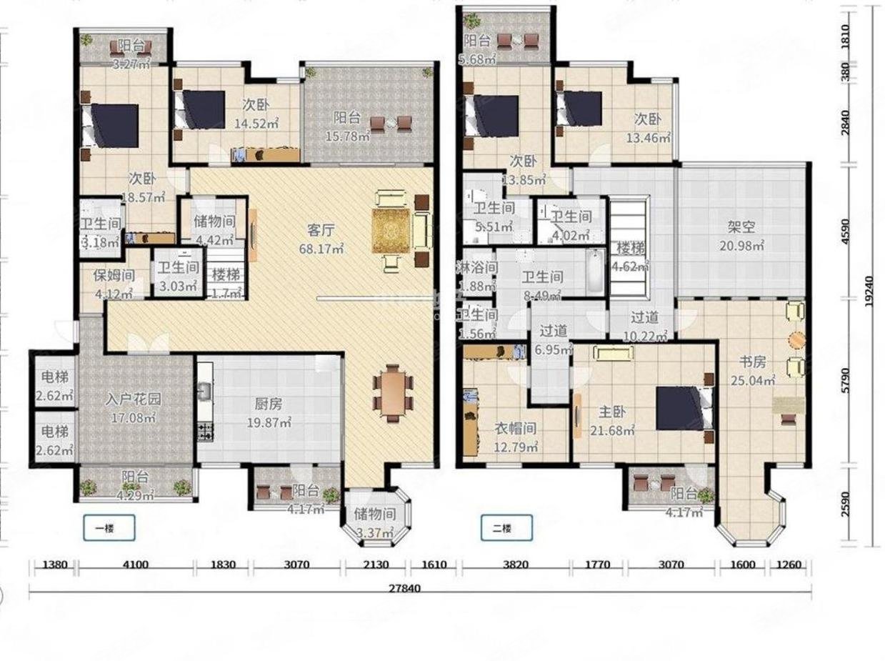 深圳豪宅标杆香蜜湖一号经典332平复式诚心出售提前约