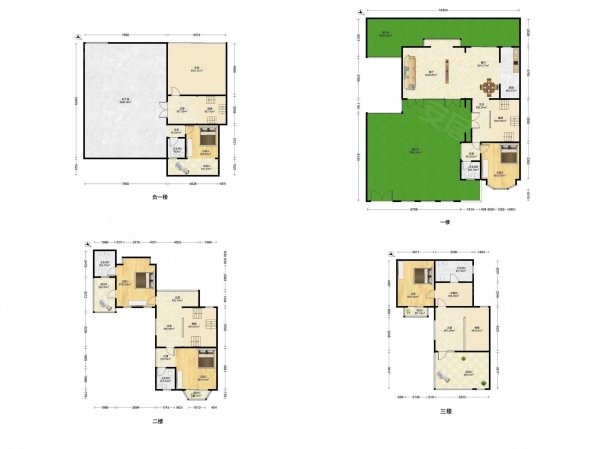 建发浅水湾(一期)4室3厅5卫529㎡南北1420万