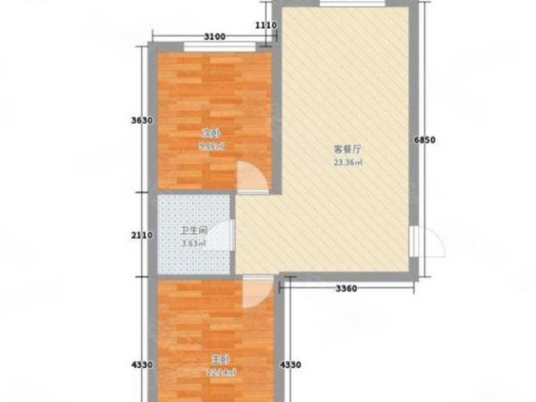 金华金东多湖万达广场万达广场精装两室，办工工作室，居住，交通便利，周边配套齐全出租房源真实图片