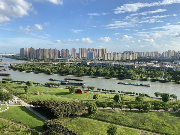 苏州吴江运东大运河府运河美景观房,民用水电燃,陪读房出租房源真实