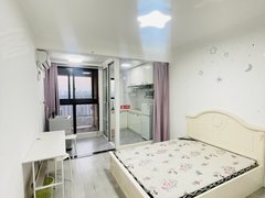 南京浦口江浦街道万汇城南区朝南单室套靠近地铁十号线南工大虹悦城河西砂之船出租房源真实图片