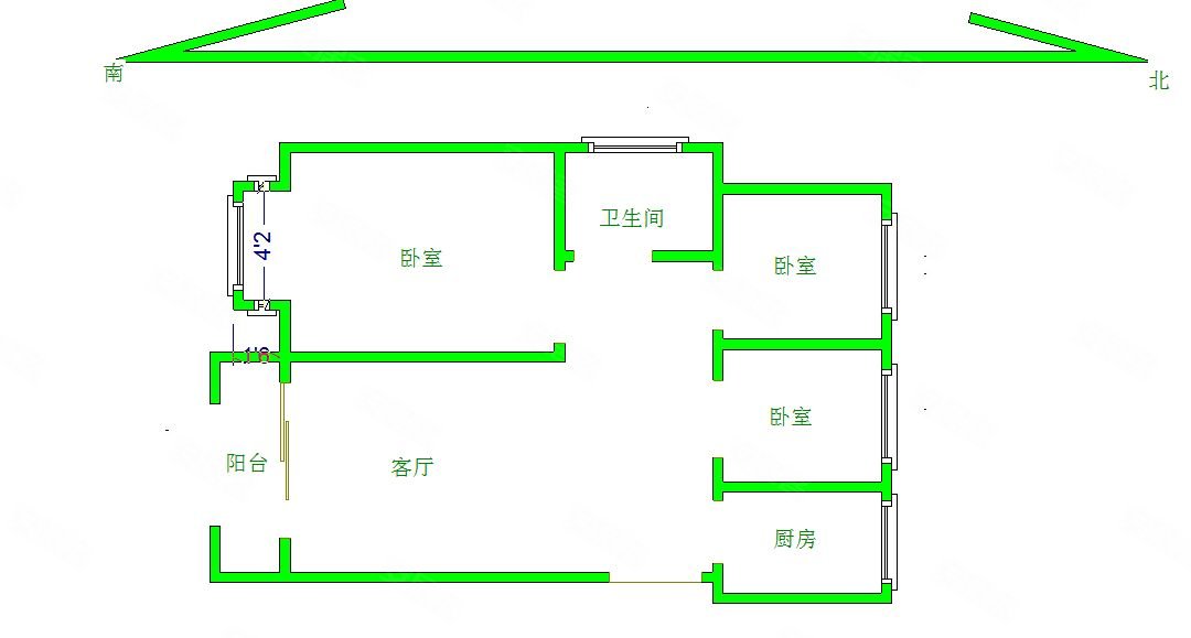 紫艺华府电梯房南北通透停车方便精装修房龄新小三房