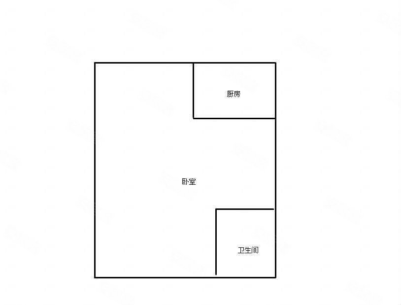 三元街132号小区1室1厅1卫38㎡南北18万