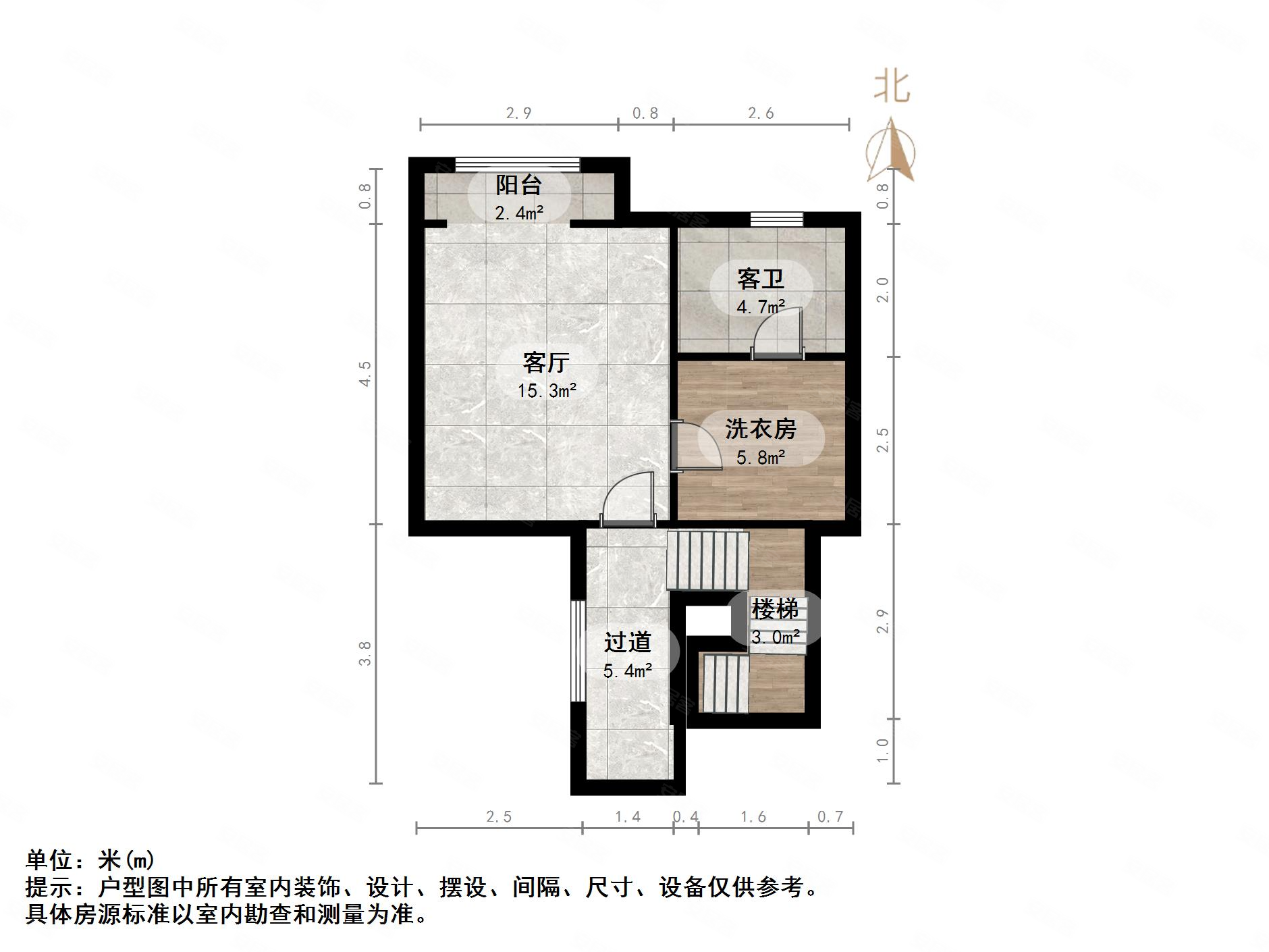 大华紫郡(三区别墅)1室3厅3卫289㎡南北1280万