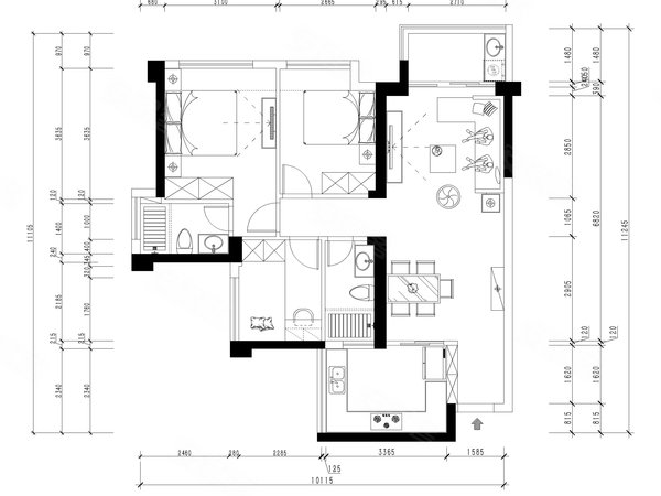 汕头金平金湖路深源金紫名邦深源金紫名邦 复式 1室1厅1卫 电梯房 精