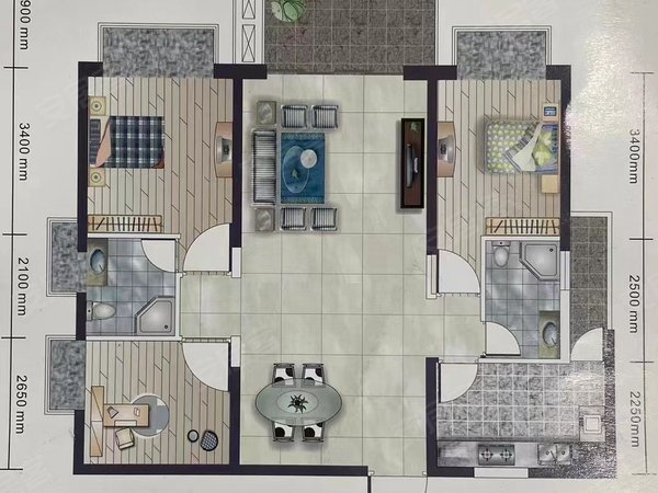 深圳龙华龙华御龙华庭上芬上塘双地铁口 顶楼复式 实用270平10个房