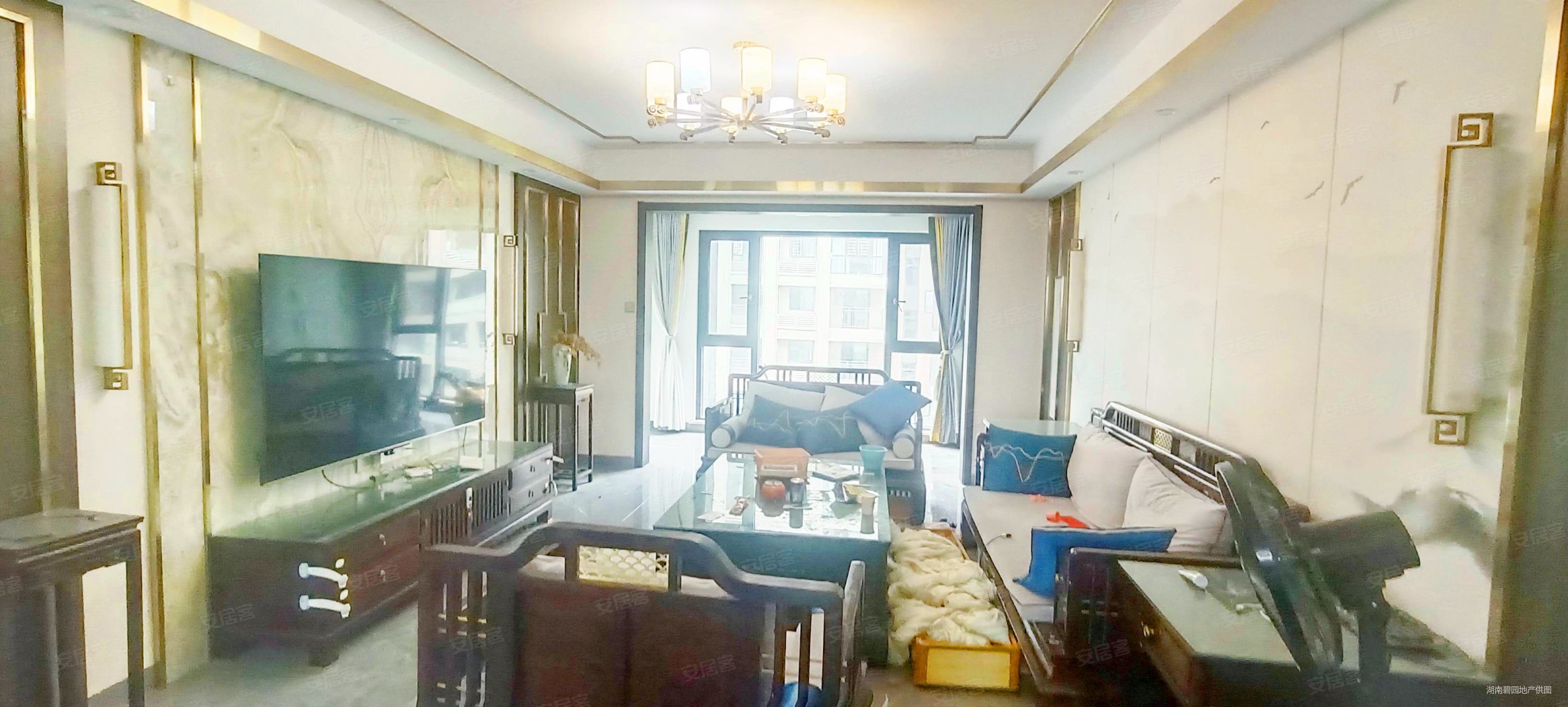 桃源里精装周正四房洋房带中央空调,华润桃源里(一期)二手房,128万,4