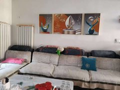 乌海乌达新城区出租益民电梯楼两室两厅，家具家电齐全，月租1200，押一付一出租房源真实图片