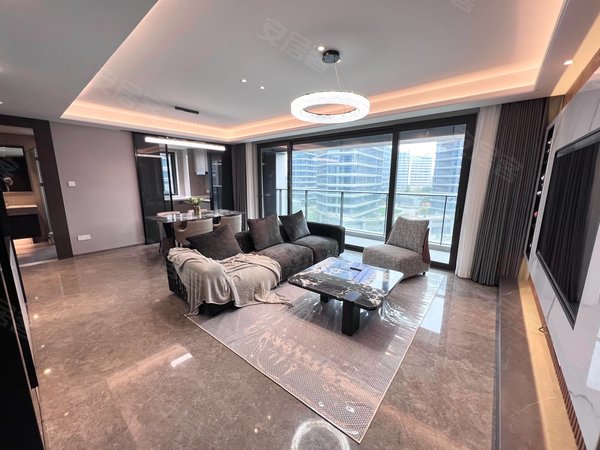 杭州拱墅和睦滨融府大悦城滨融府横厅四房两厅两卫拱墅区申花豪宅地暖