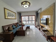 防城港港口中央商务区钻石园3房两厅两卫年租1000客厅有空调出租房源真实图片