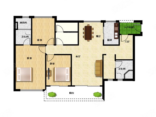 广州番禺亚运城亚运城天逸亚运城天逸 4室2厅2卫出租 精装修 南北通透