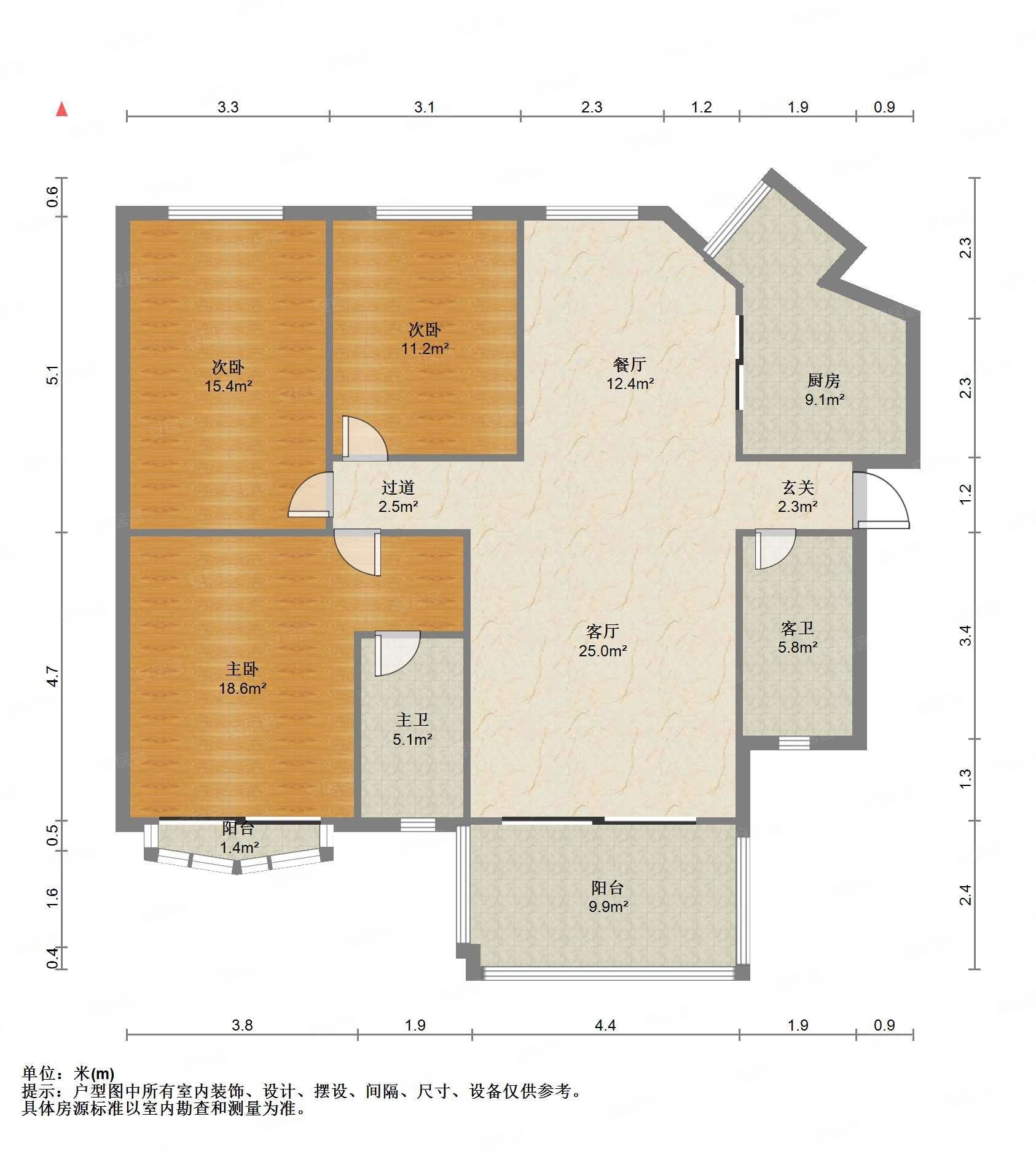 金河湾精装修南北通透拎包入住壶西智美都方便的好房子