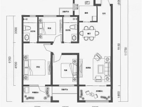 泸州江阳华润万象汇领秀嘉园全屋定制家具家电业主自住房工作调动忍痛