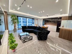 杭州萧山开发区闻博花城上叠全屋智能叠墅 大露台 桂语听澜轩出租房源真实图片