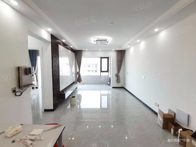 装修几乎未住(安建二期)双阳台老证过户,安建汉城源筑(书香苑)二手房