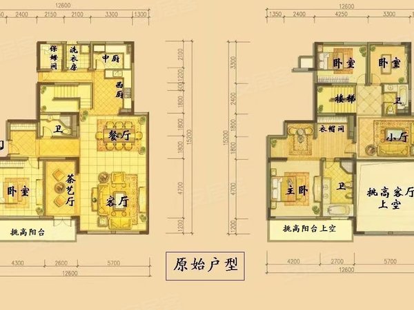 北京海淀万柳万城华府尚园万城华府尚园 4室3厅3卫 两房朝南 品质小区