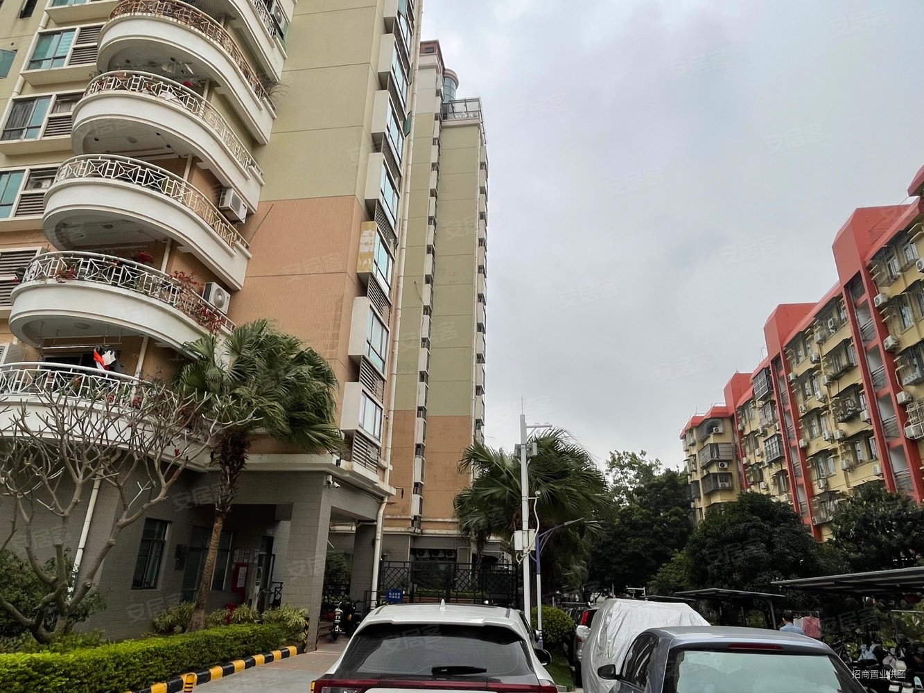 翠薇园18栋电梯独立花园少有放卖四房带固定车位育才二中