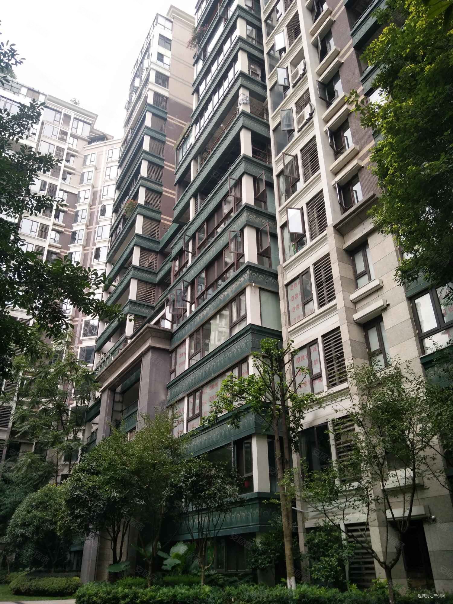 电梯豪装)高新区神仙树大院1梯1户 中庭 清水大套四,神仙树大院二手房