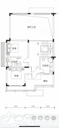 碧桂园鹤起香泉4室2厅2卫213㎡南北132万