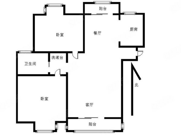 文博苑中间楼层精装修近地铁大两居朝南满二