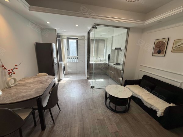 海宁海宁市区海洲万城明珠万城明珠 多套精装公寓 可押一付一 拎包入住 密码锁随时看房出租房源真实图片