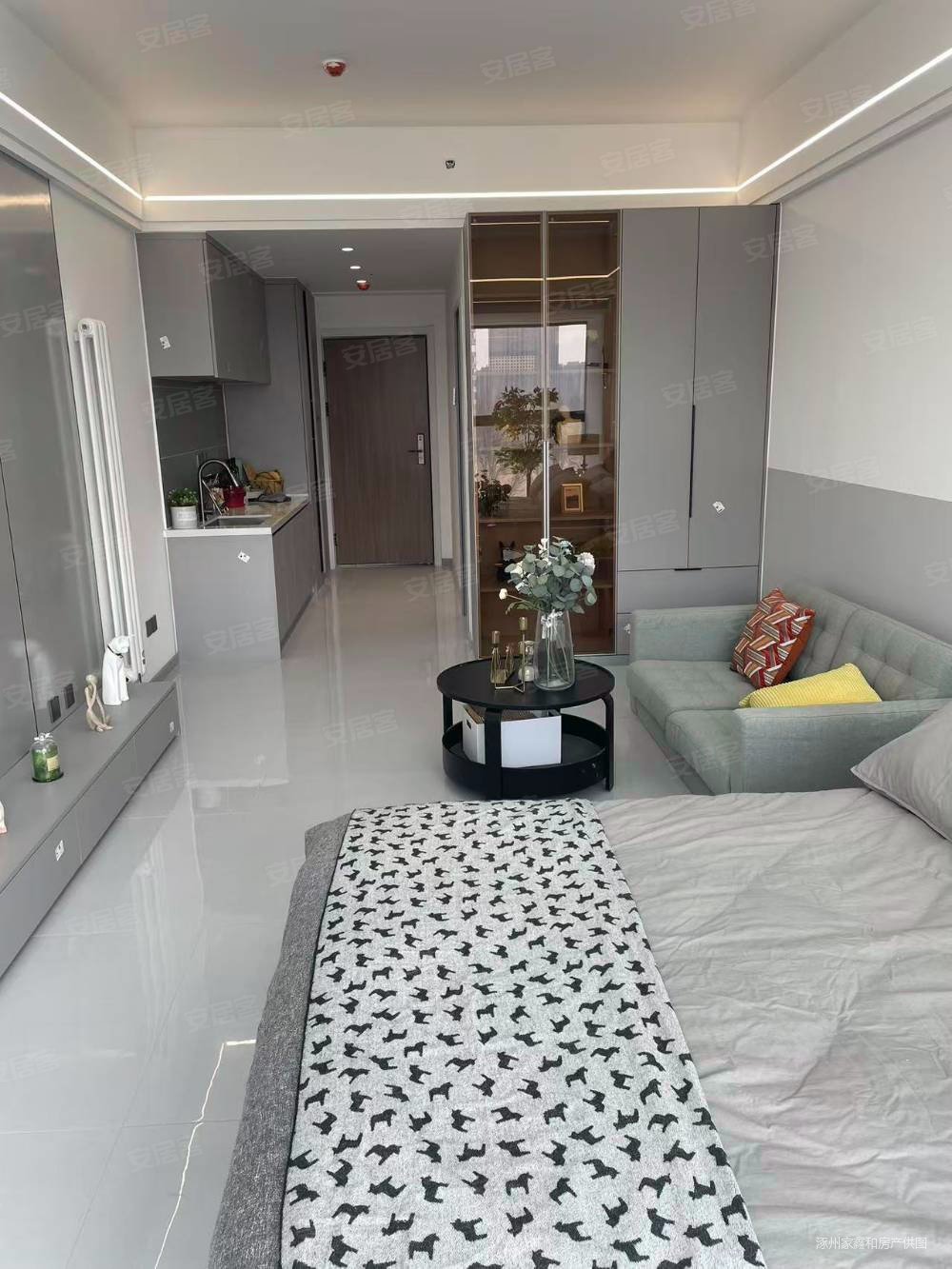 万科城际之光1室1厅1卫51㎡南21万