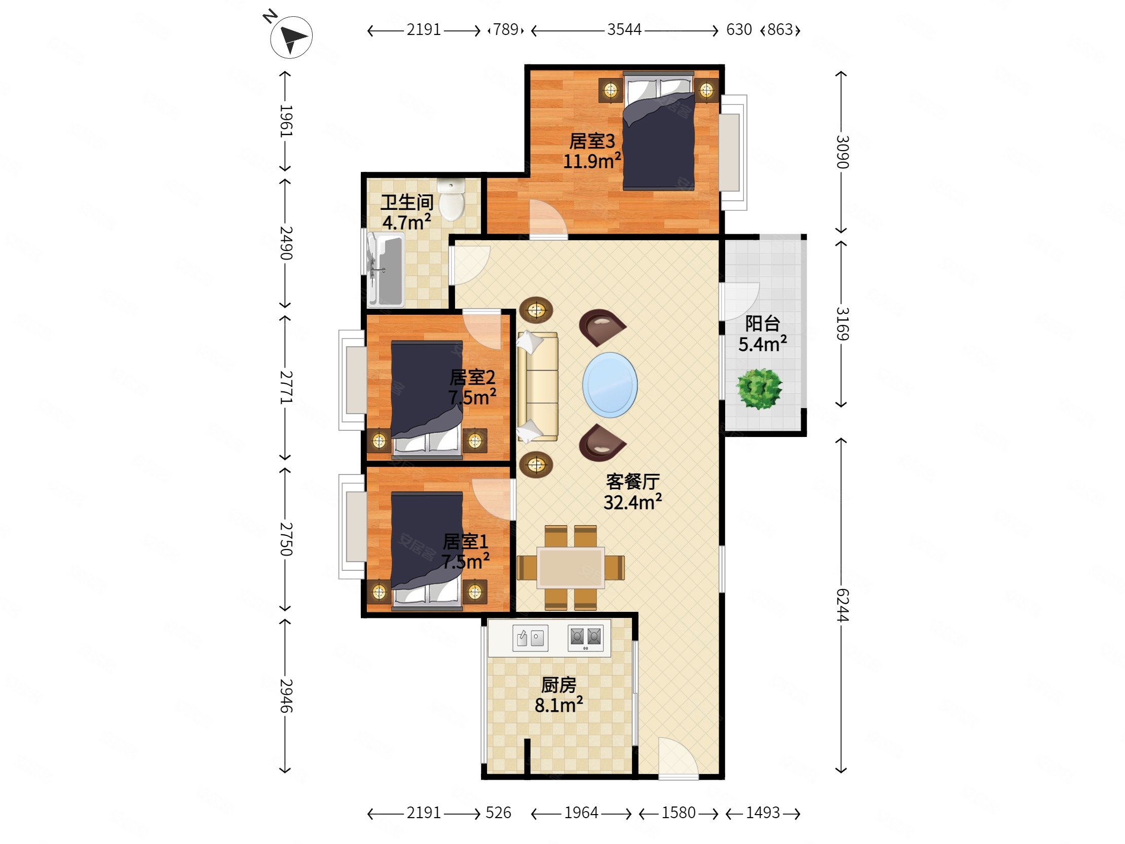 关注香蜜湖 专注侨香0村 今日挂盘 92方8字头
