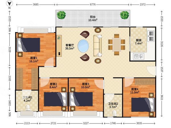 【多图】勤诚达正大城(一期),光明租房,业主自住精装招租,正大城一期