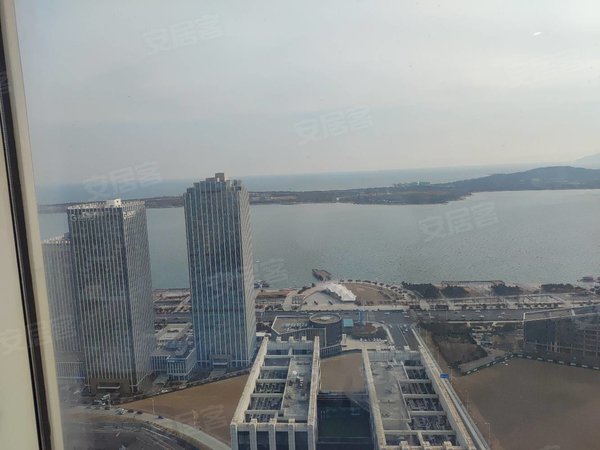 【多图】中南金石国际广场,长江路租房,拎包入住 精装公寓 高层海景